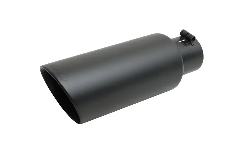 Gibson 500428-B Black Ceramic Double-Walled Angle Exhaust Tip 1