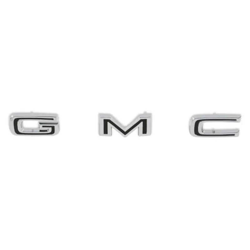 Holley Chrome Gmc Hood Emblem Kit – Includes Mounting Hardware 1