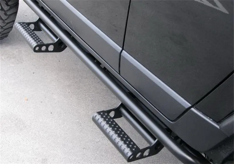 N-Fab Rkr Rocker Step System – Cab-Length Dual-Step Kit For 2019–2021 Ram 1500 (New Body) Quad Cab 1