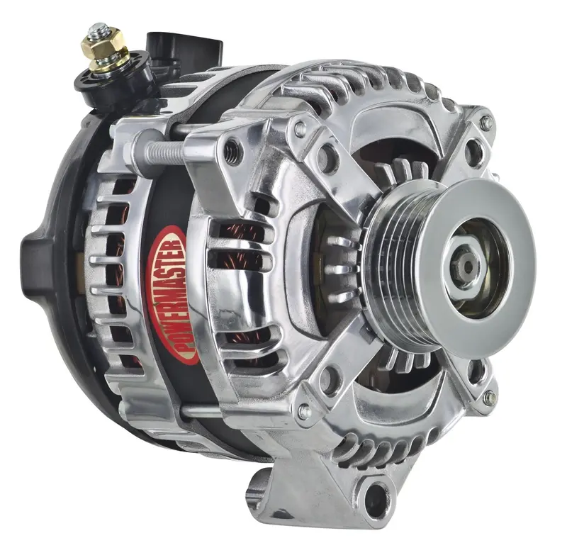 Powermaster 867861-1 High-Output Alternator – Compact Design With Increased Amperage Output 1