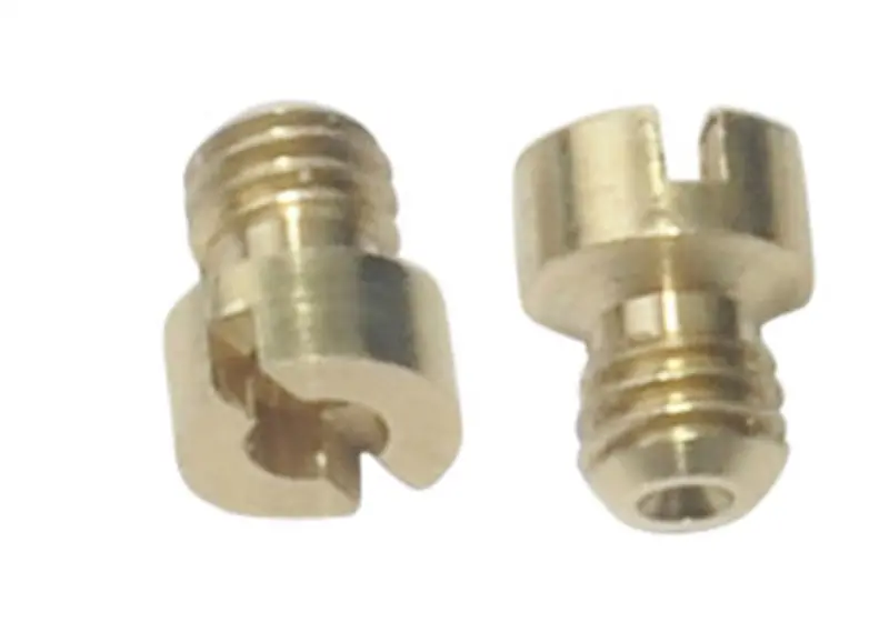 Quick Fuel Br-67250 Brawler Air Bleeds – Brass, 6-32 Thread, .035" Size 1