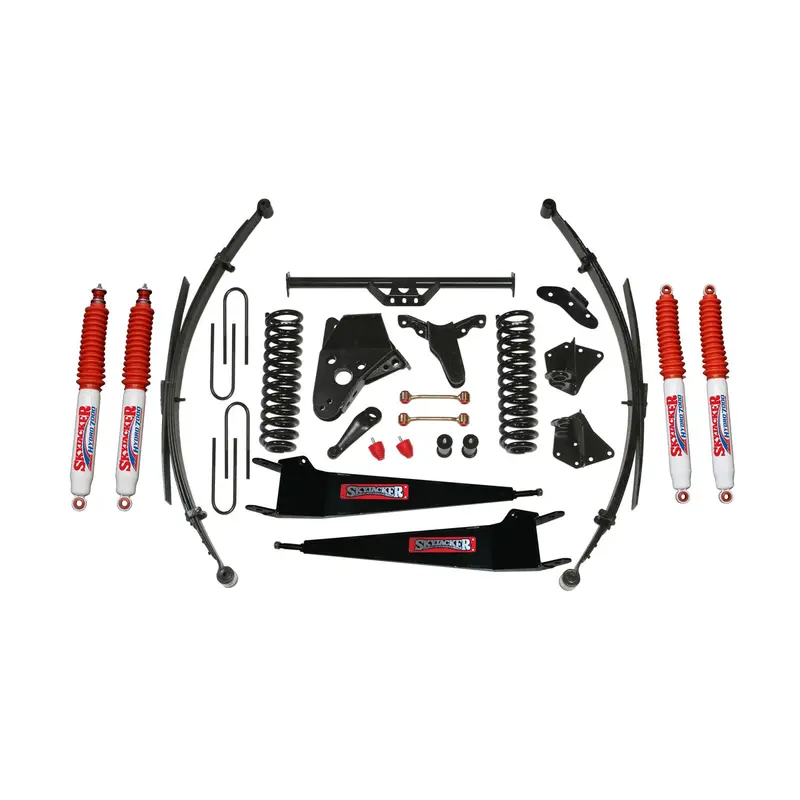 Skyjacker 6-Inch Complete Suspension Lift Kit With Shocks, Brackets, And Hardware 1