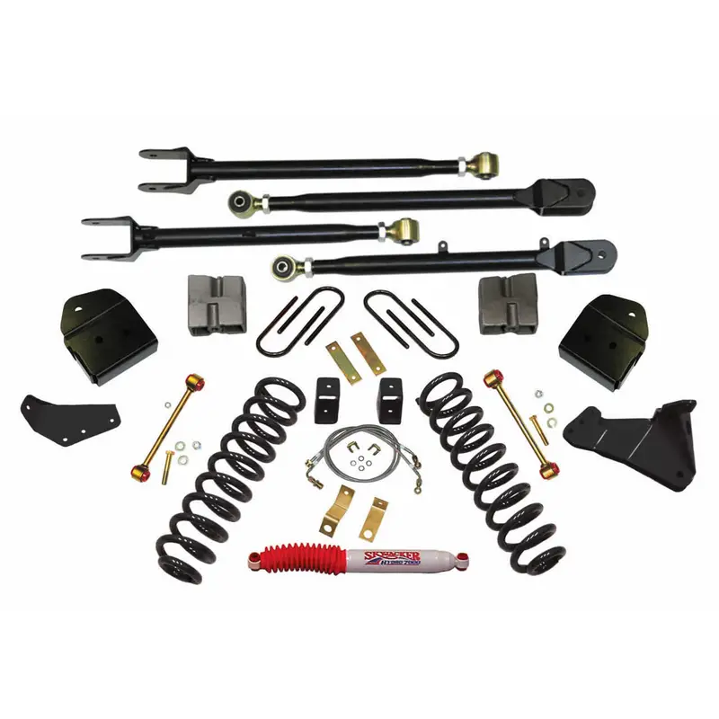 Skyjacker F84524K 4-Inch Lift Kit – Variable Coil Spring & 4-Link Conversion For 2008–2010 Ford F-250 Super Duty 1