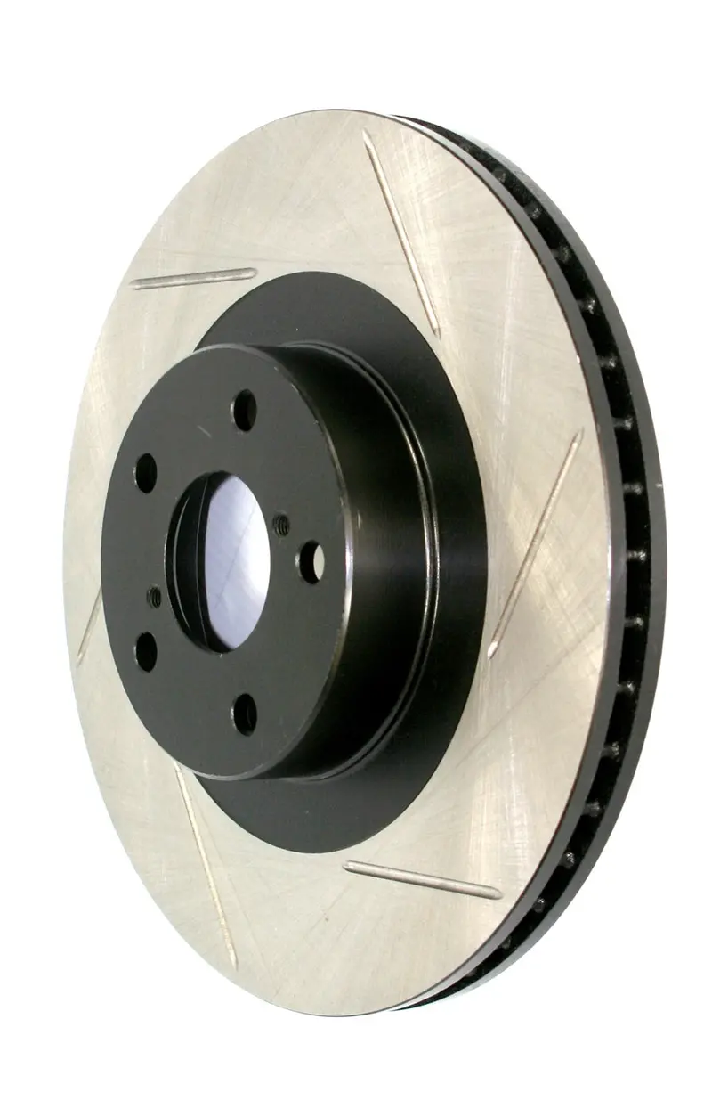 Stoptech 126.65079Sl Rear Left Sport Slotted Brake Rotor 1