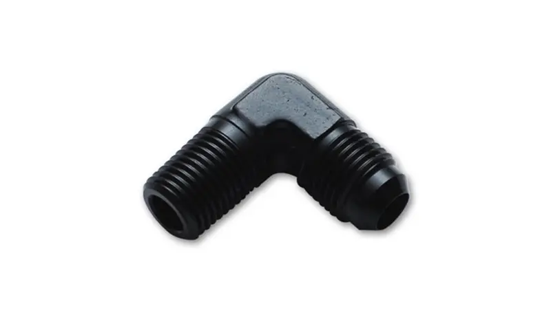 Vibrant Performance 10269 90-Degree An Fitting Adapter – Stainless Steel Hose Connection 1
