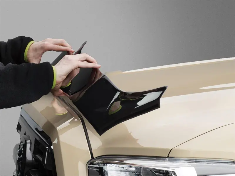 Weathertech Hood Protector – Matte Black, Model 55061 1