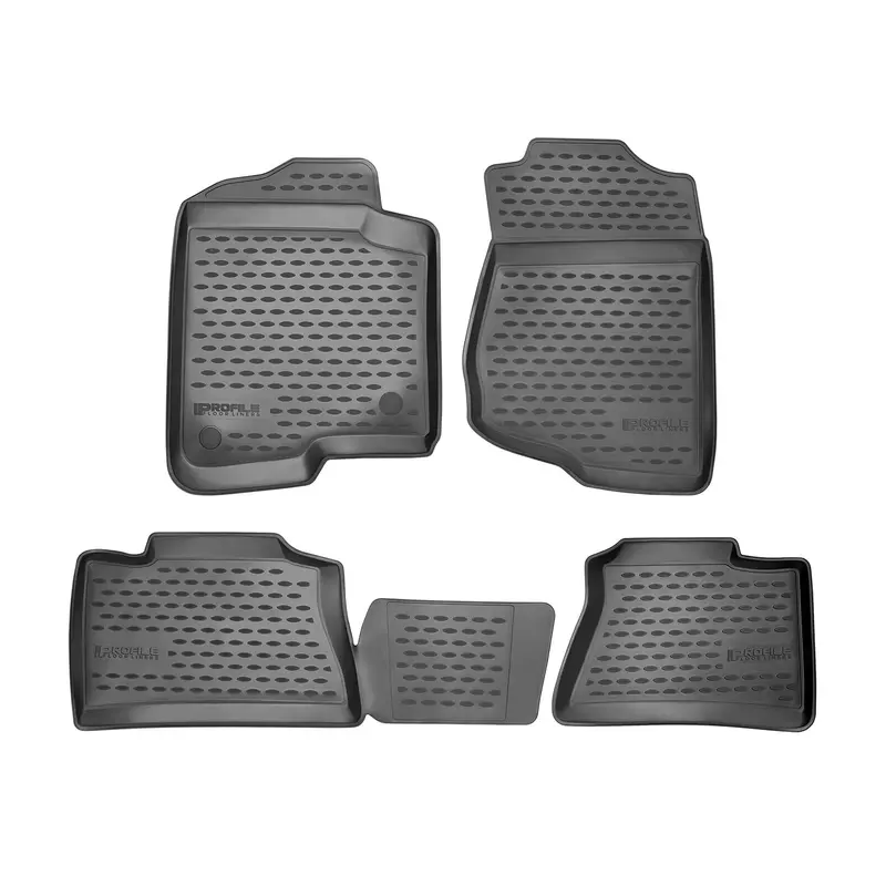 Westin 74-33-41004 Profile Floor Liners – 4-Piece Set (Front & Rear), Black 1